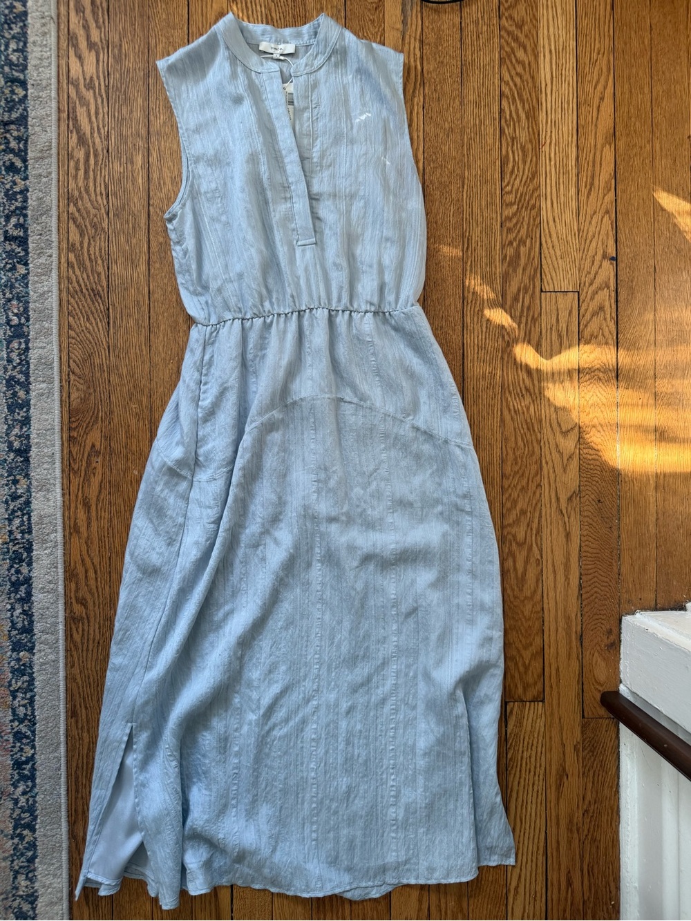 Vince Light Blue Sleeveless Maxi Dress - Size 2 - NWT